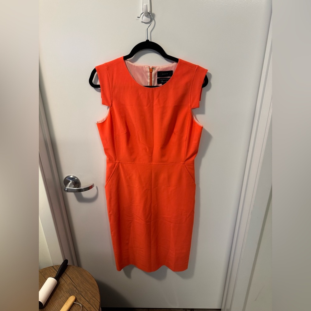 J. Crew Resume dress | Orange | Size: 8